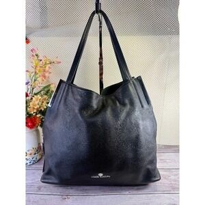 Vince Camuto Black Genuine Leather shoulder bag Excellent‎ Condition